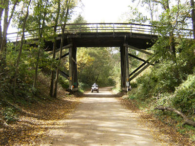 ATV Under Bridge